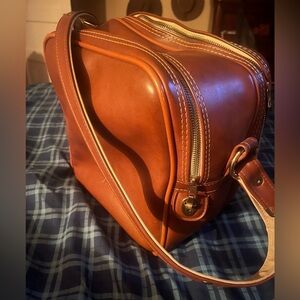 Vintage Thick Leather Satchel